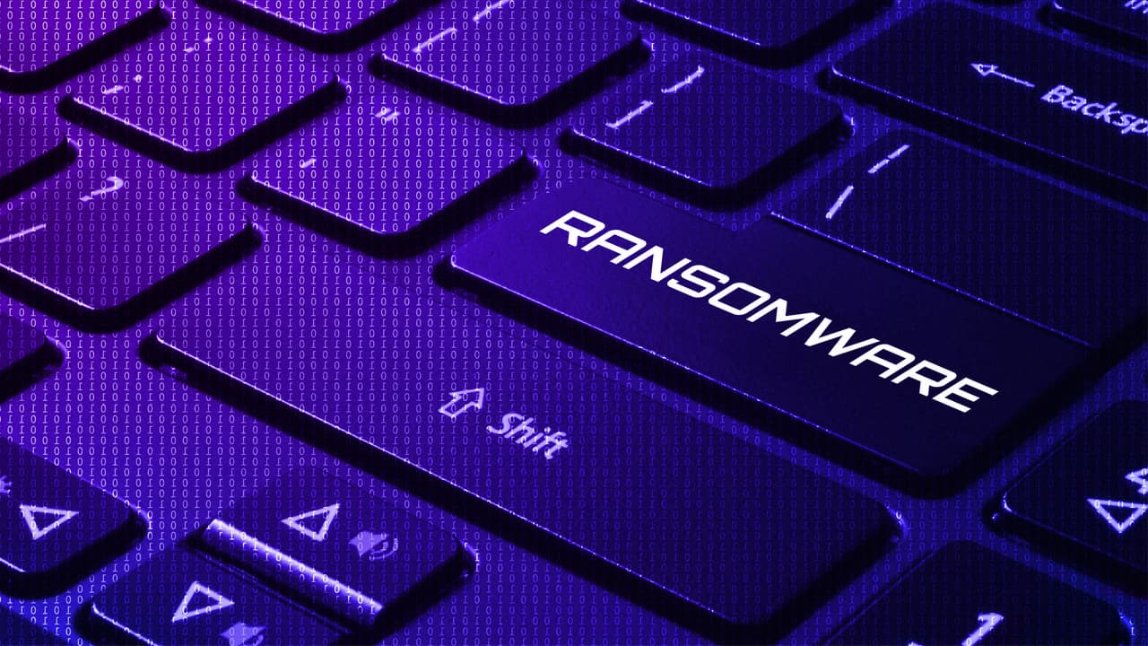 Ransomware protection illustration